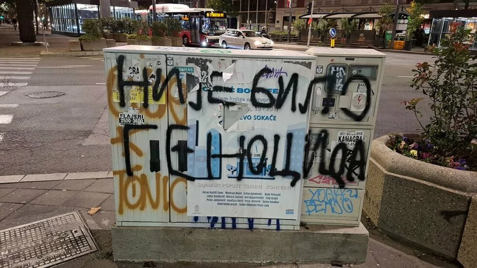nije bilo genocida grafit